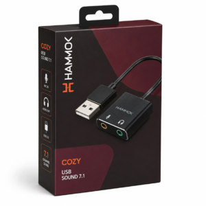 USB TO 2 AUDIO JACK SOUND 7.1