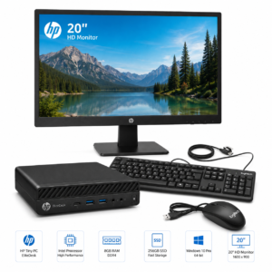 hp mini pc set