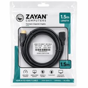 HDMI-M TO HDMI-F 1.5M CABLE