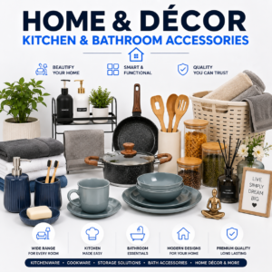 Home-Décor-kitchen-bathroom-accessories