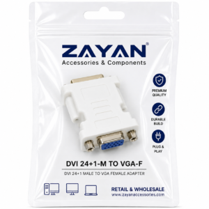 DVI-M 24+1 TO VGA-F ADAPTER