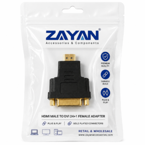HDMI-M TO DVI-F 24+1 ADAPTOR