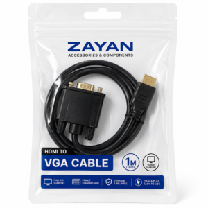 HDMI-M to VGA-M Cable