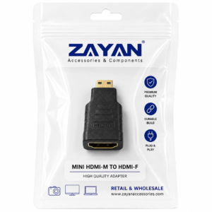 MINI HDMI-M TO HDMI-F ADAPTOR