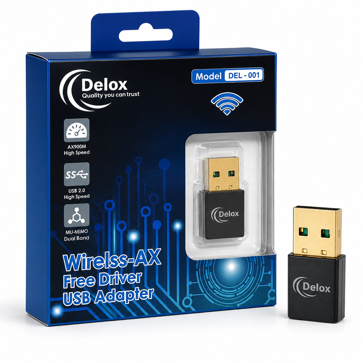 WiFi USB Dongle Delox DEL-001