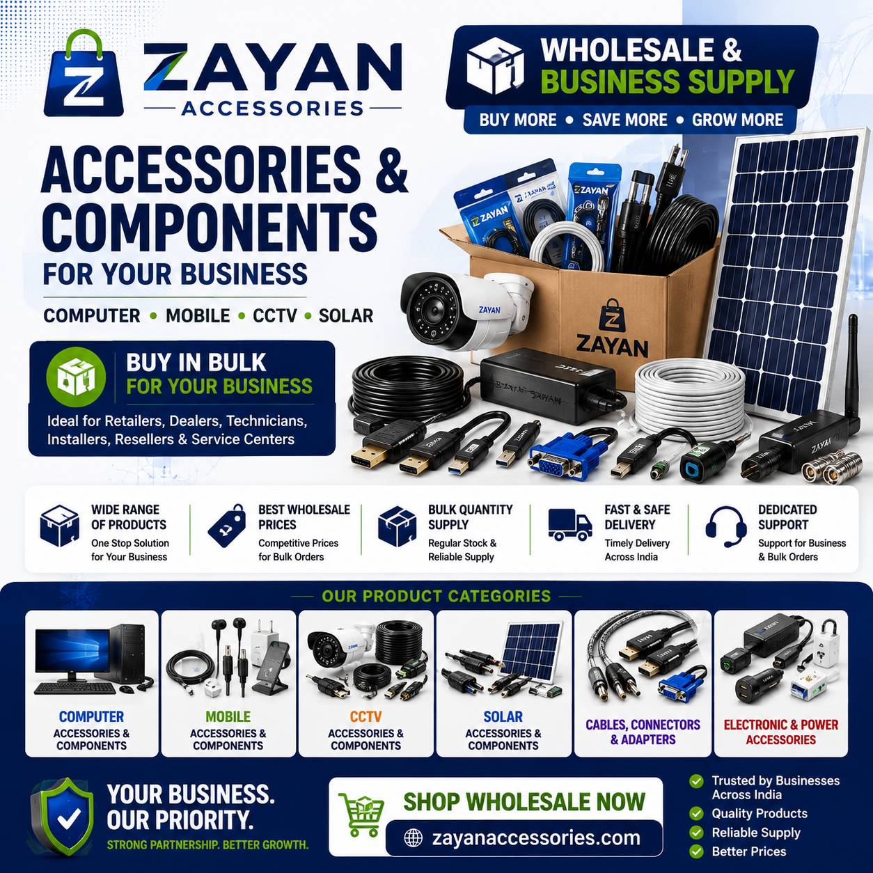 ZAYAN ACCESSORIES & COMPONENTS
