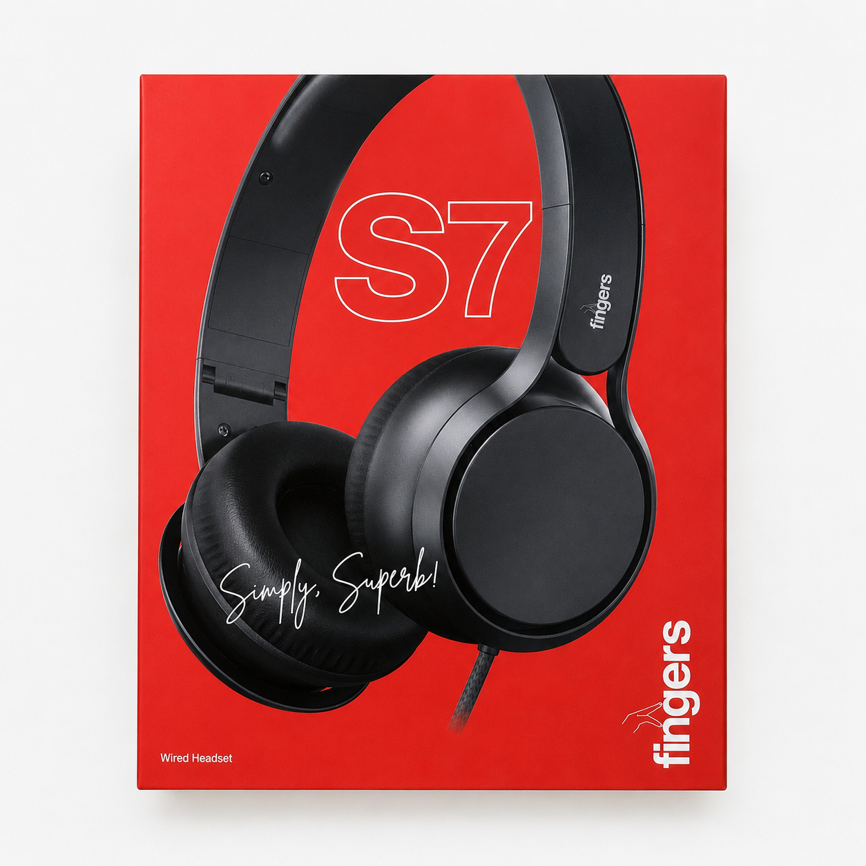 WIRED HEADSET FINGERS
